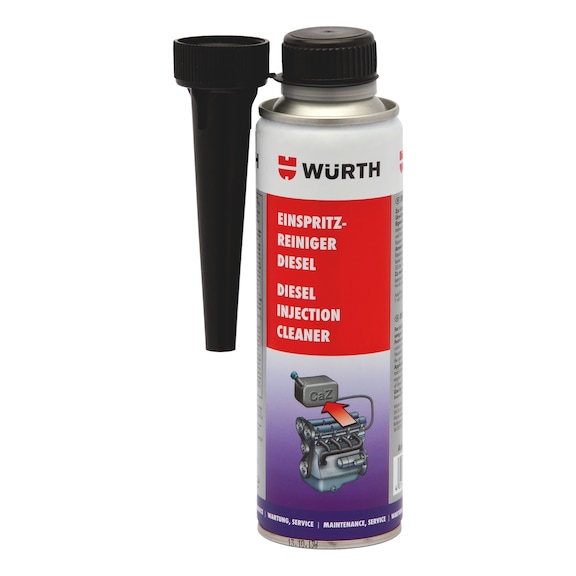 WURTH Čistič naftového vstřikovacího systému, aditivum do nafty 300ml WURTH 5861011300 5861011300